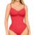 No-Zipper Red Bodysuit